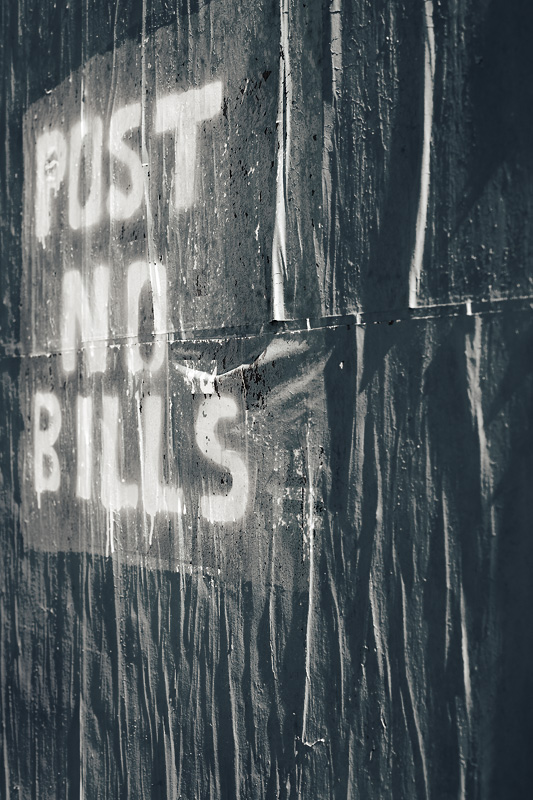 Post No Bills